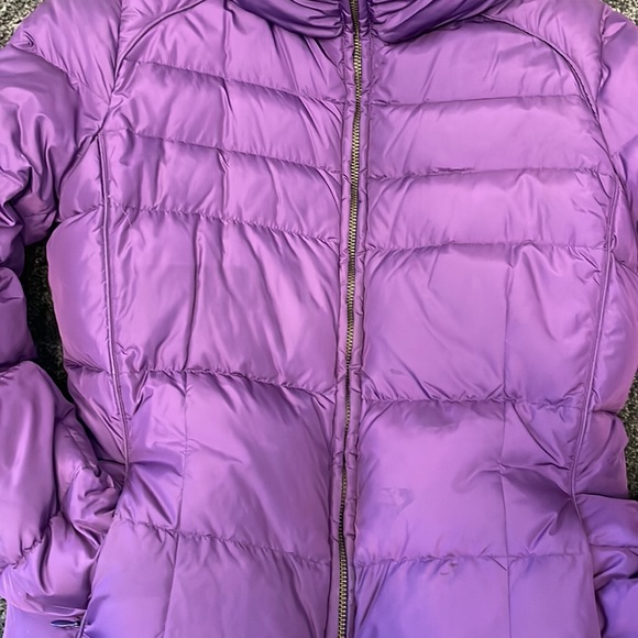 ADD DOWN purple puffer jacket - Picture 5 of 12